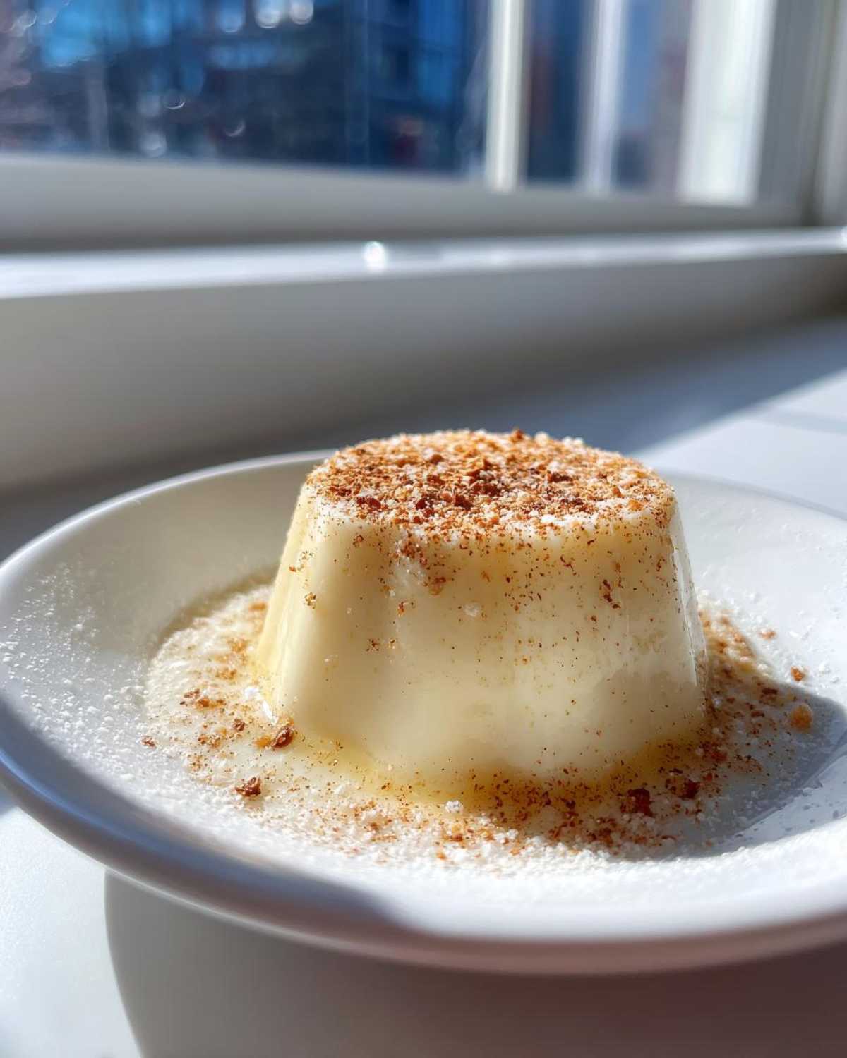 Creamy Eggnog Panna Cotta - detail 4