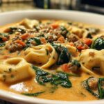 Creamy Italian Tortellini Soup