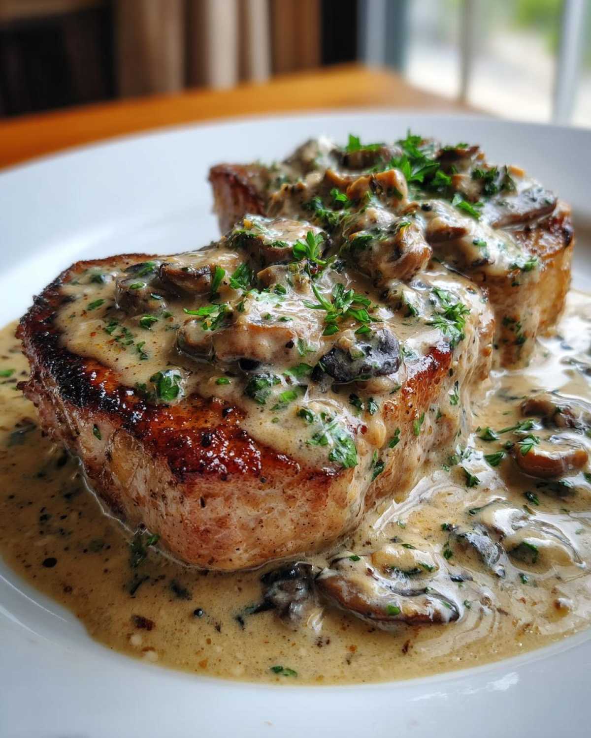 Creamy Mushroom Pork Chops - detail 4