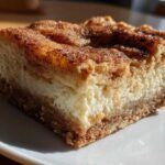 Creamy Snickerdoodle Cheesecake Bars
