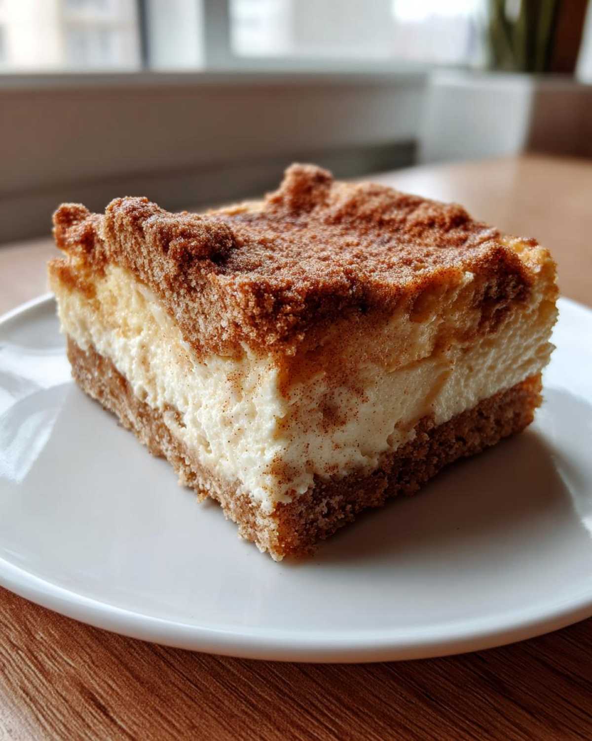Creamy Snickerdoodle Cheesecake Bars - detail 4