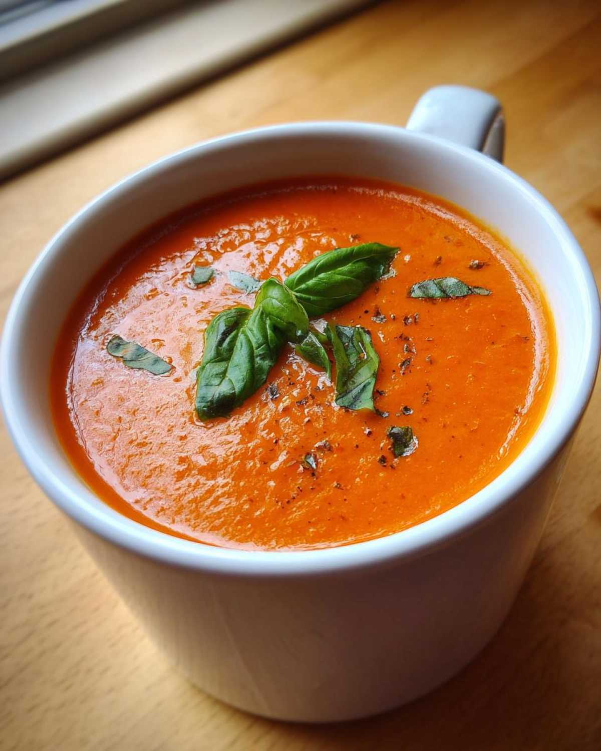 Creamy Tomato Basil Soup - detail 2