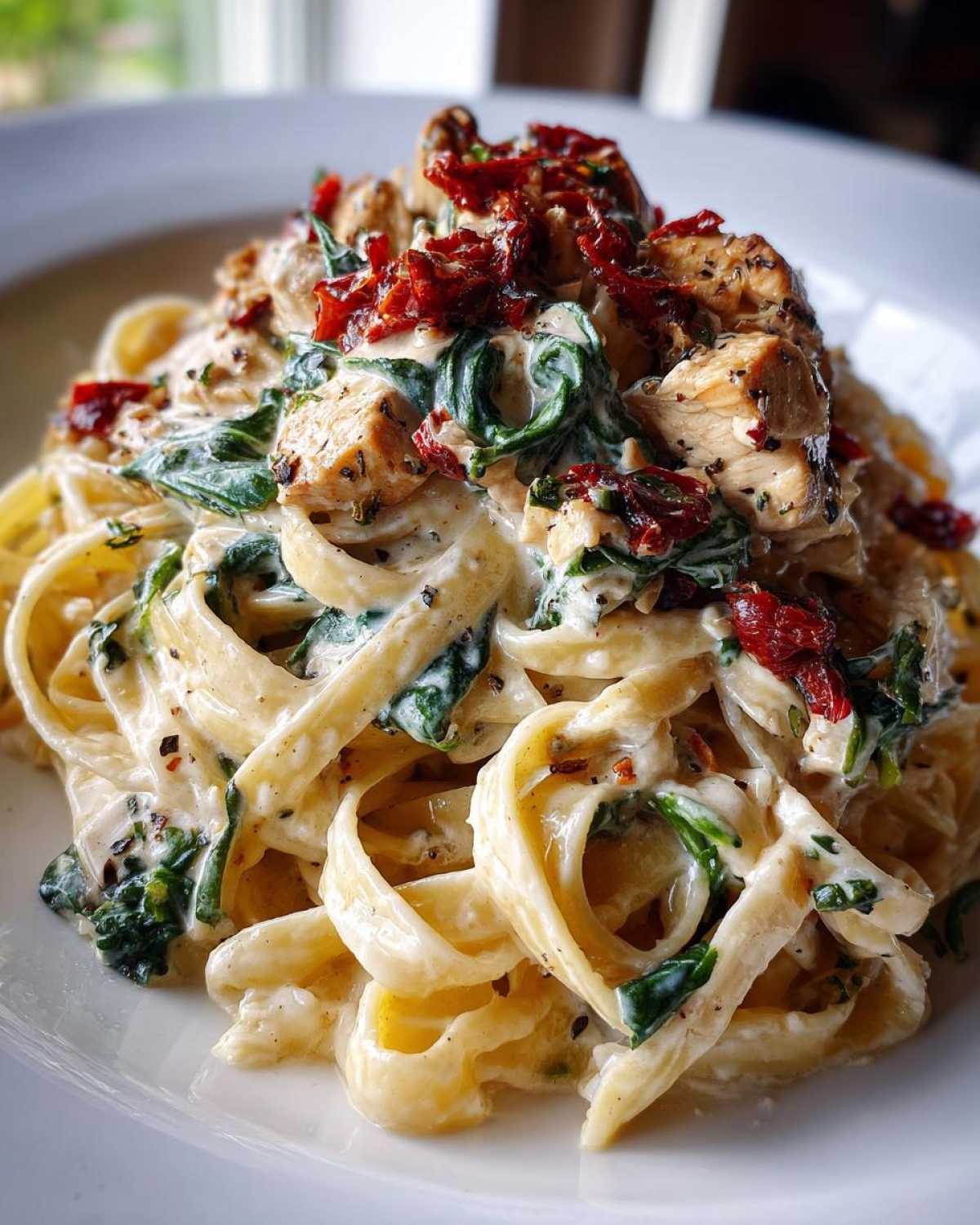 Creamy Tuscan Chicken Pasta - detail 3