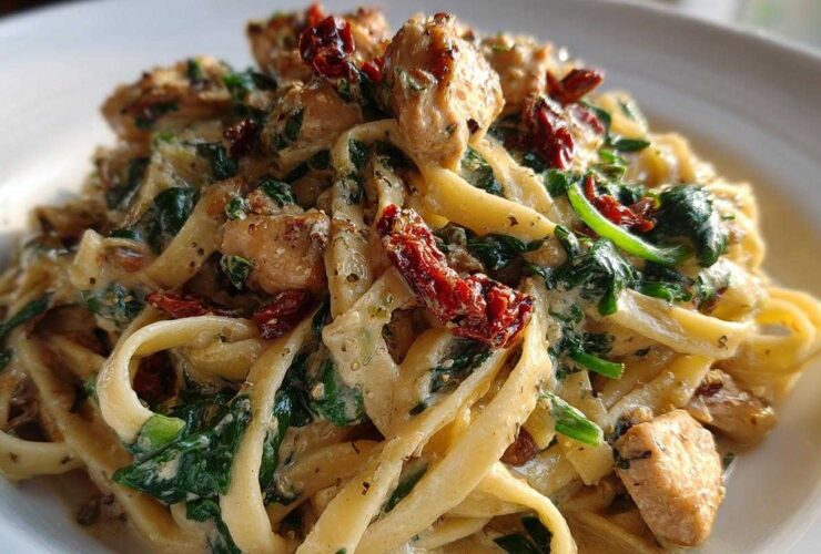 Creamy Tuscan Chicken Pasta