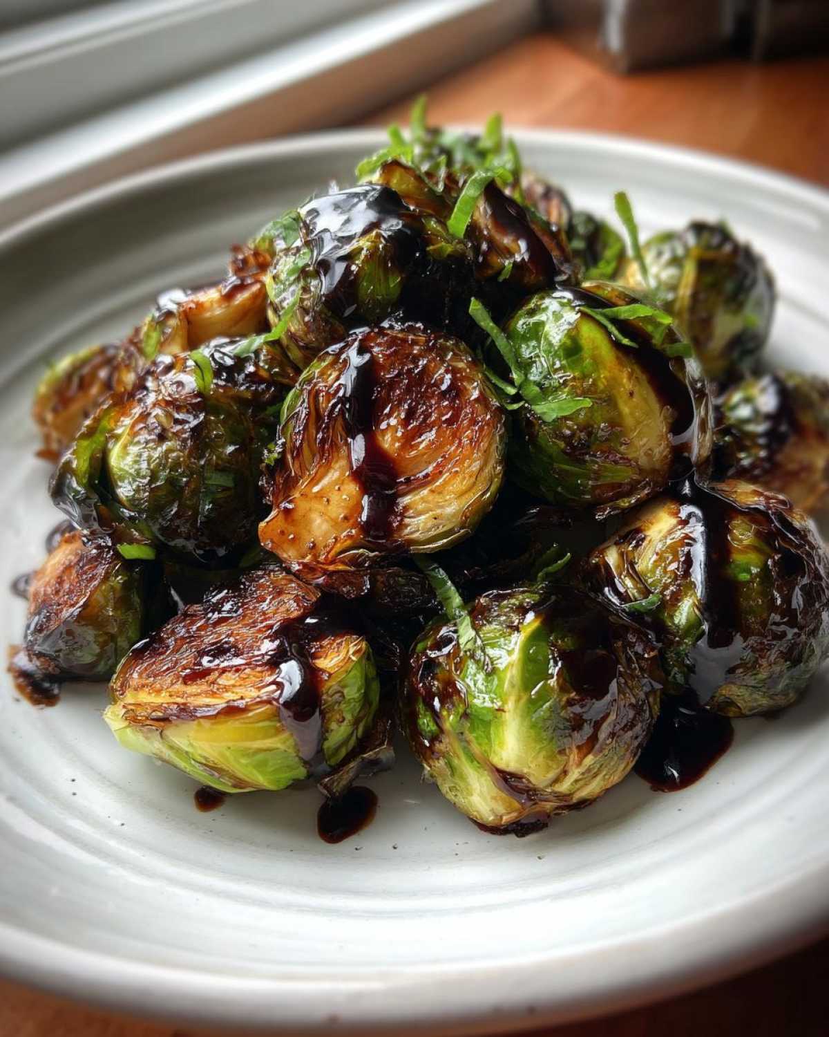 Crispy Balsamic Brussels Sprouts - detail 2