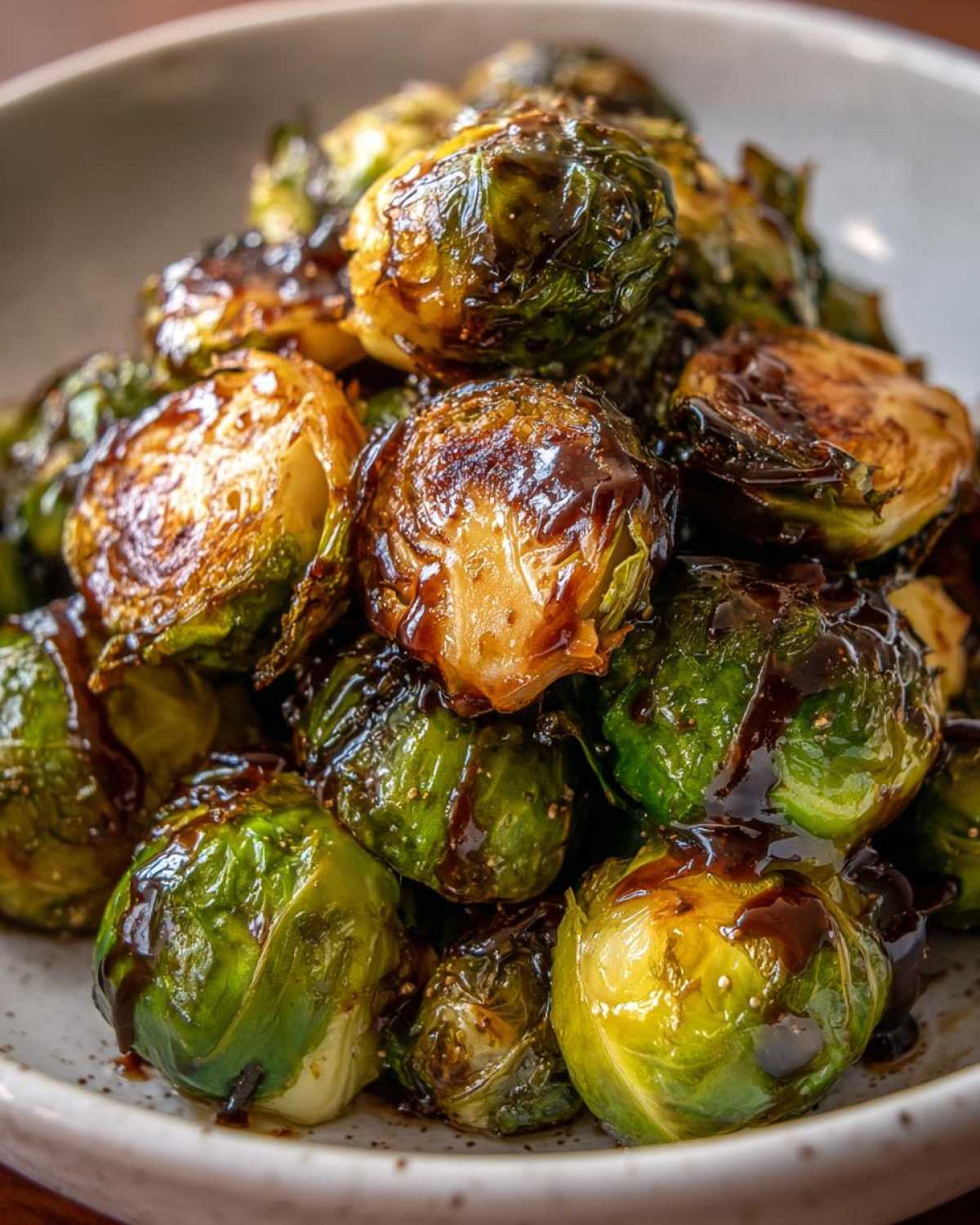 Crispy Balsamic Brussels Sprouts - detail 3