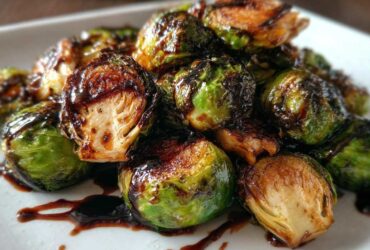Crispy Balsamic Brussels Sprouts