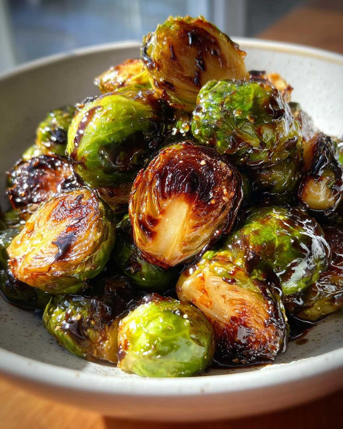 Crispy Balsamic Brussels Sprouts - detail 4