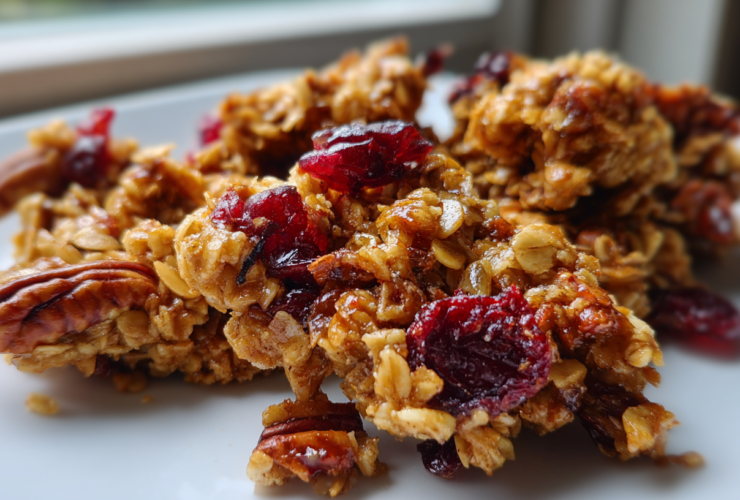 Crunchy Cinnamon Maple Granola