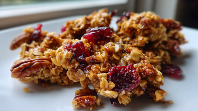 Crunchy Cinnamon Maple Granola