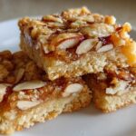 Crunchy Honey Almond Shortbread