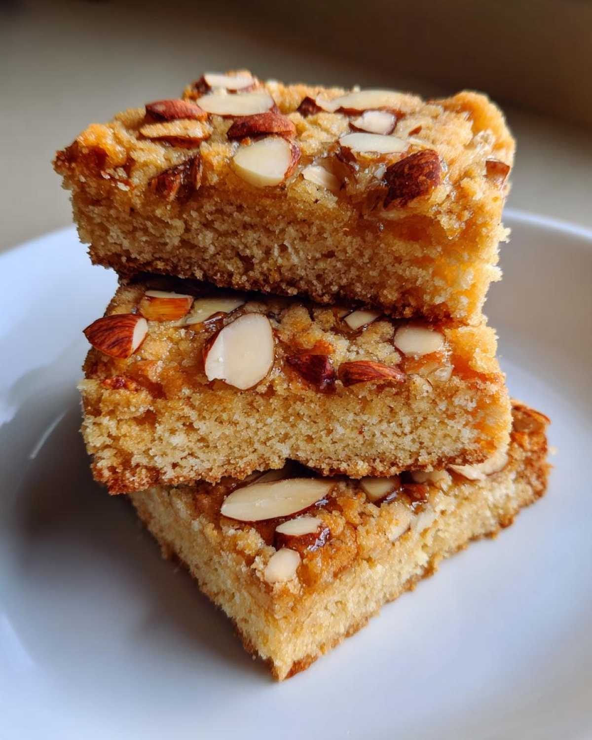 Crunchy Honey Almond Shortbread - detail 2