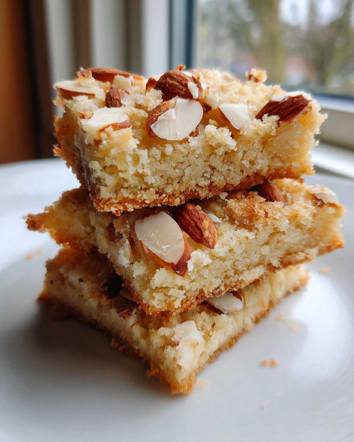 Crunchy Honey Almond Shortbread - detail 3