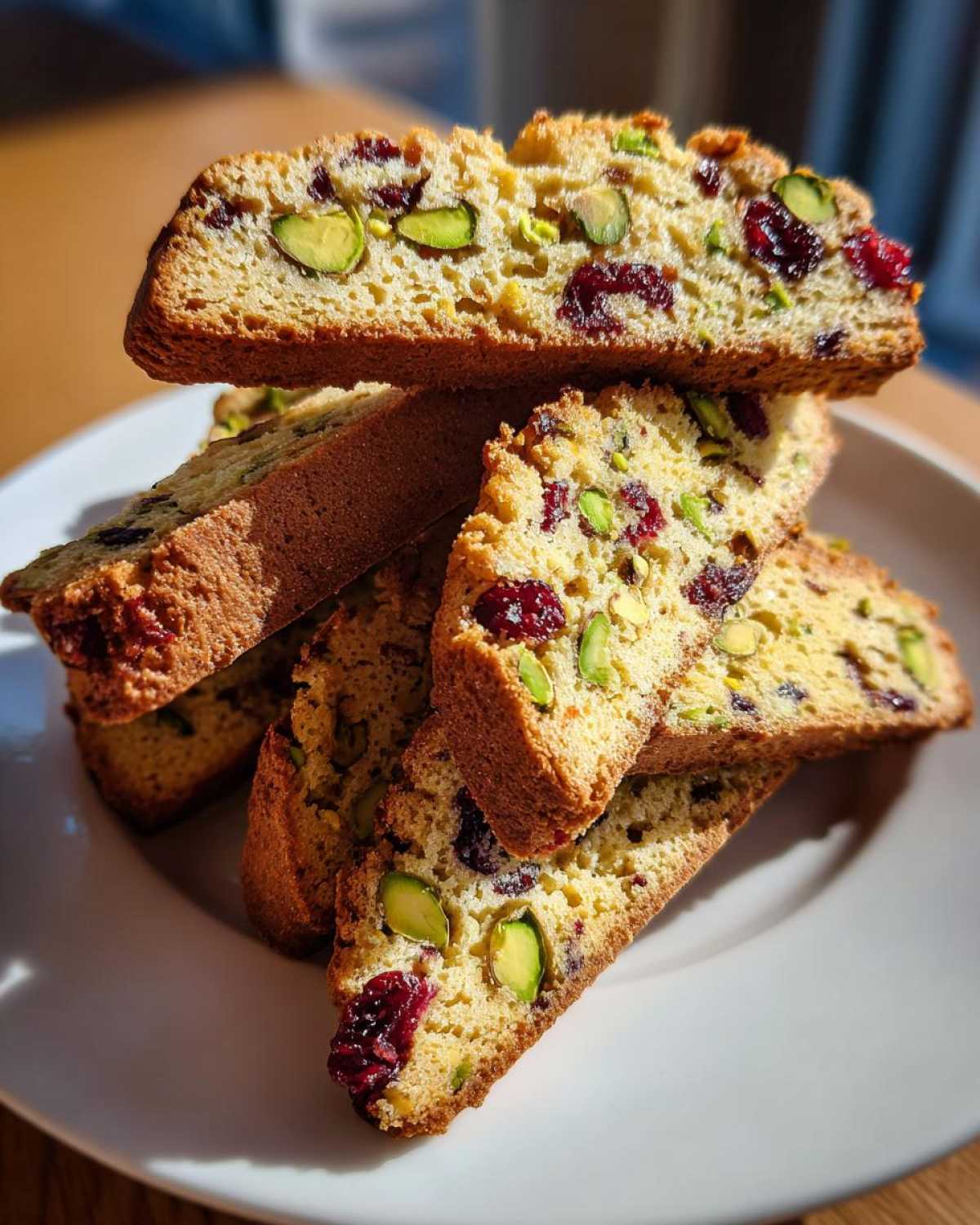 Crunchy Pistachio Cranberry Biscotti - detail 3
