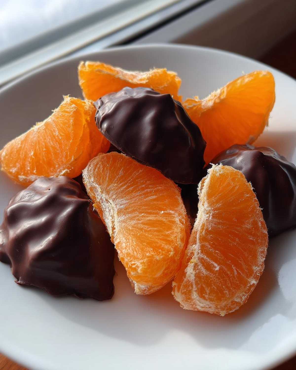 Dark Chocolate Dipped Clementines - detail 4