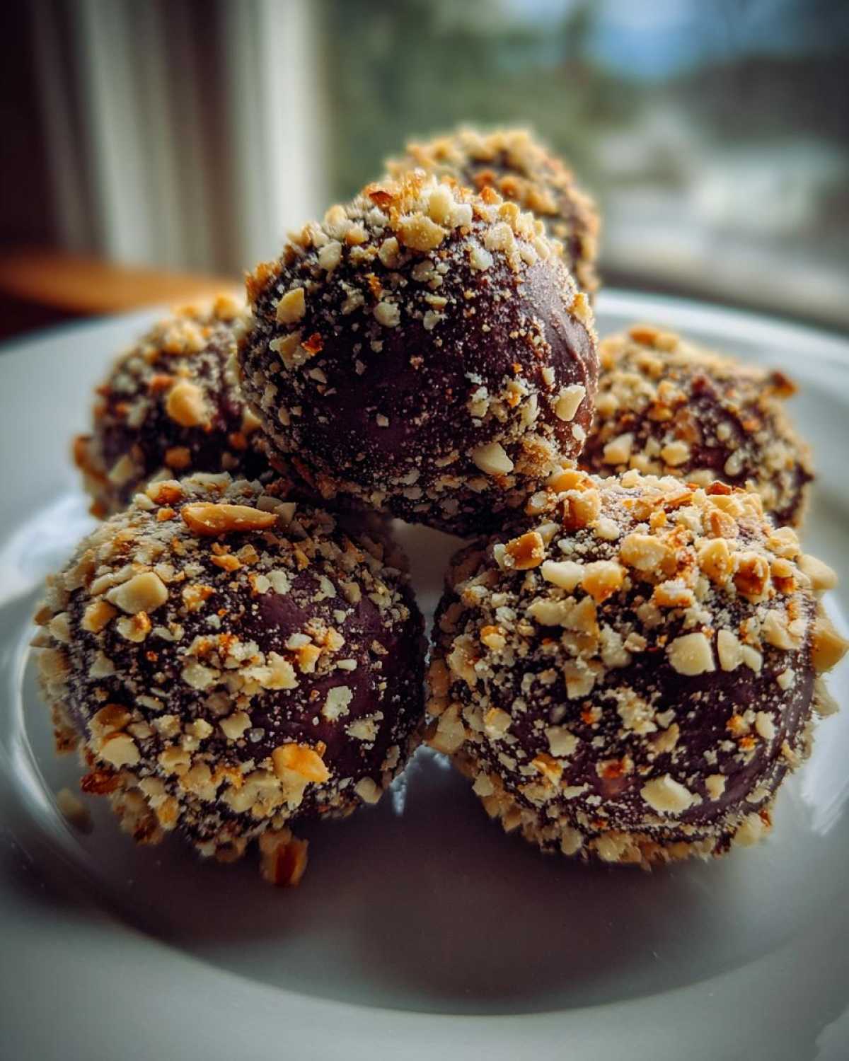 Decadent Hazelnut Mocha Truffles - detail 2