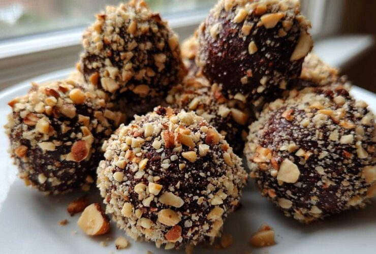 Decadent Hazelnut Mocha Truffles