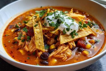 Easy Chicken Tortilla Soup