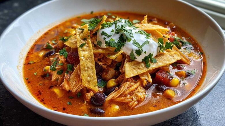 Easy Chicken Tortilla Soup