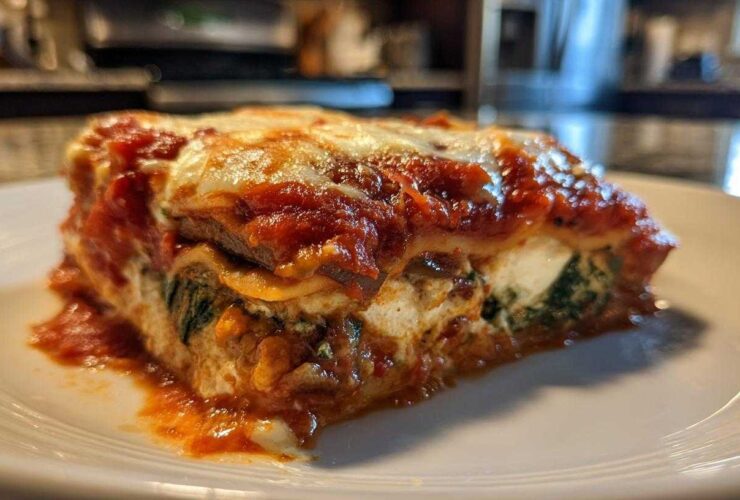 Eggplant Spinach Lasagna