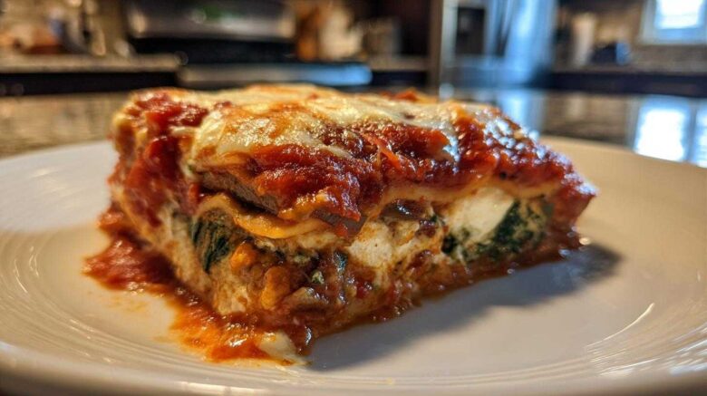 Eggplant Spinach Lasagna