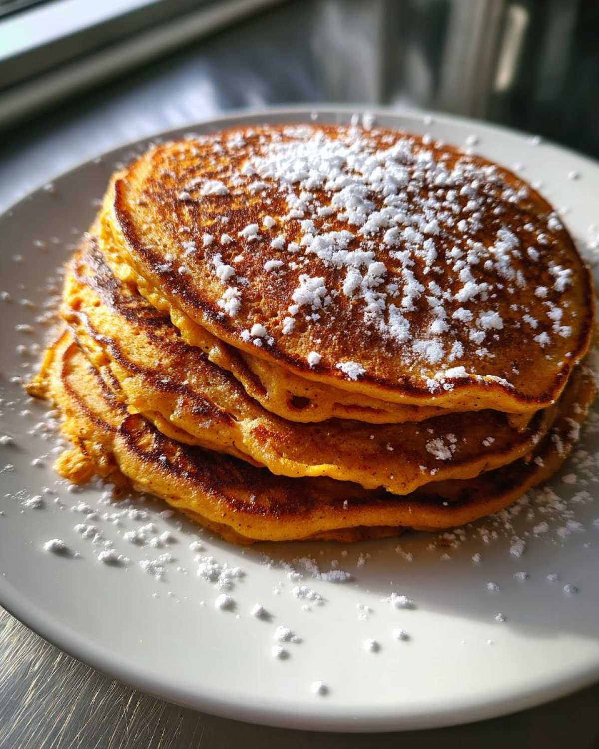 Fluffy Sweet Potato Pancakes - detail 4