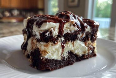 Fudge Swirl Brownie Trifle