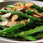 Garlic Butter Green Beans with Almonds
