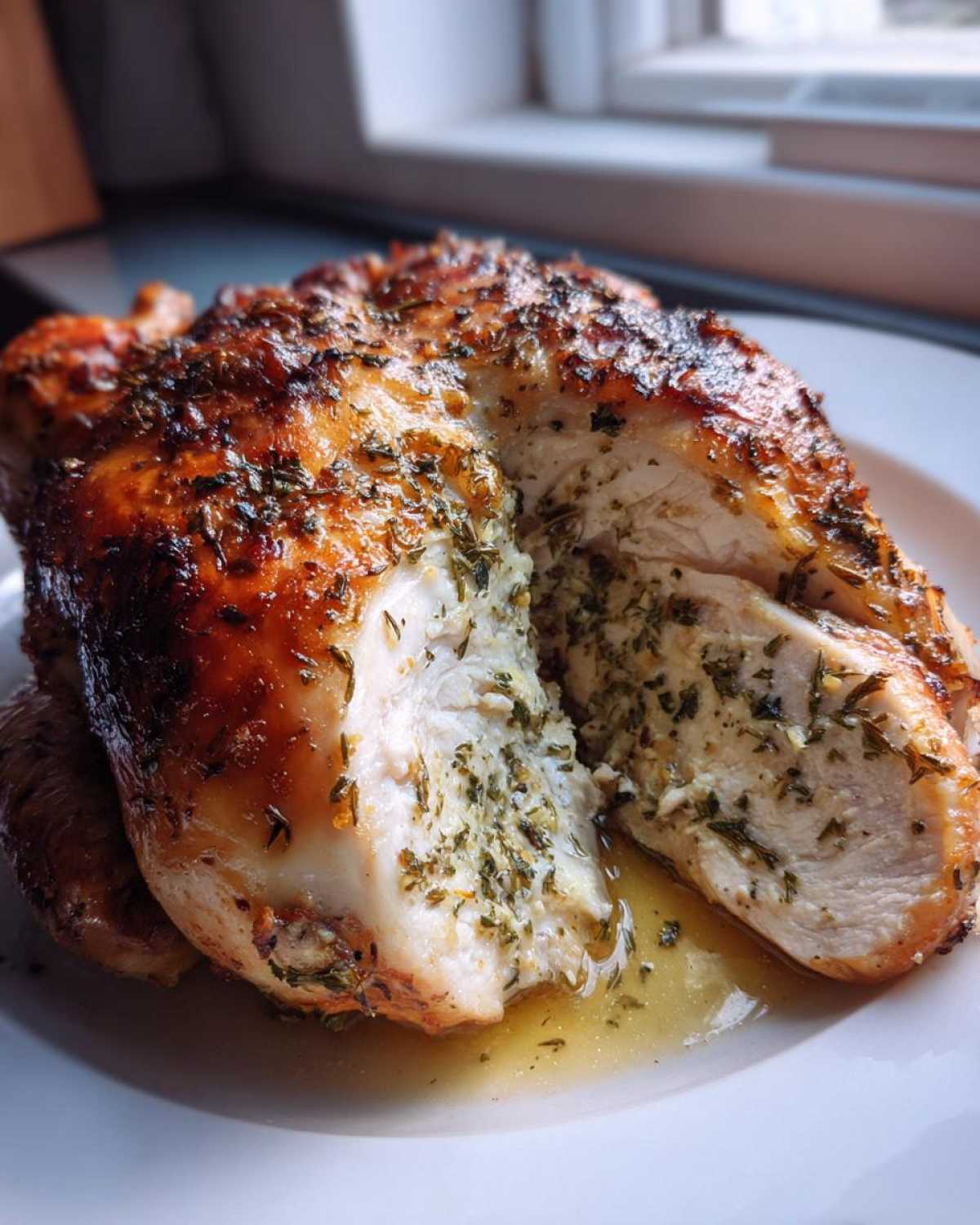 Garlic Herb Butter Roast Chicken - detail 3