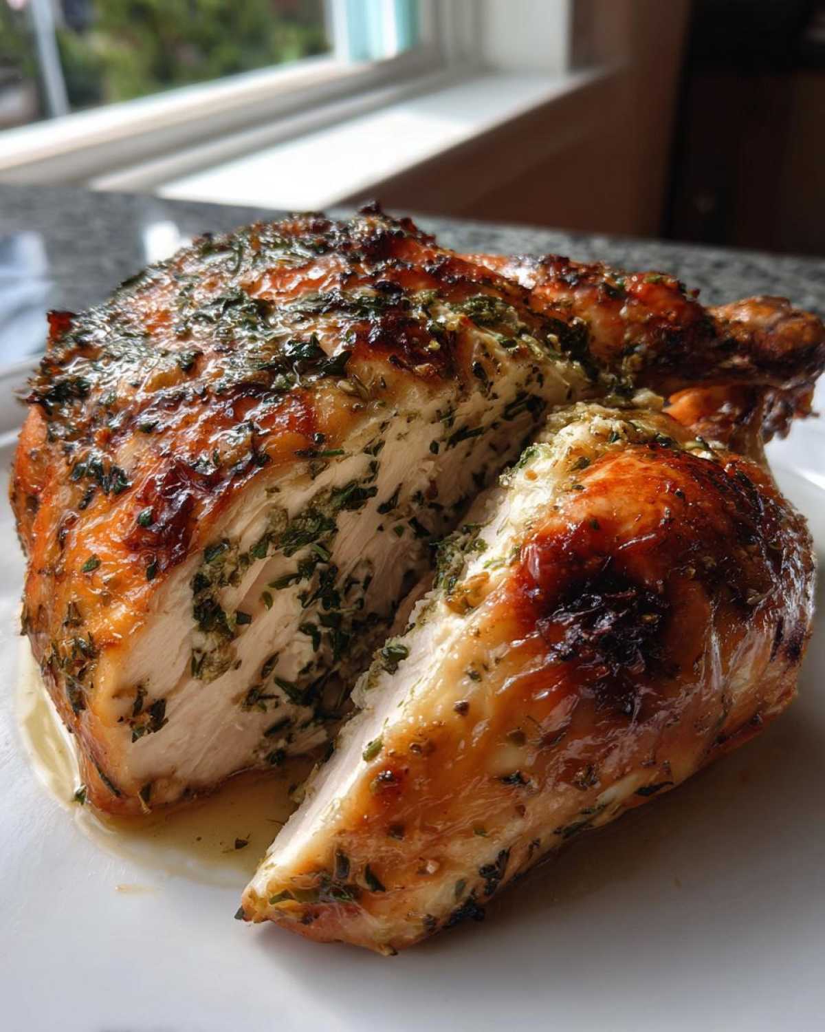 Garlic Herb Butter Roast Chicken - detail 4