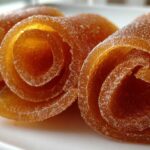 Ginger Peach Jam Roll-Ups