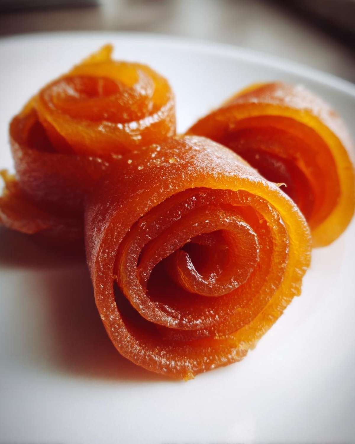 Ginger Peach Jam Roll-Ups - detail 2