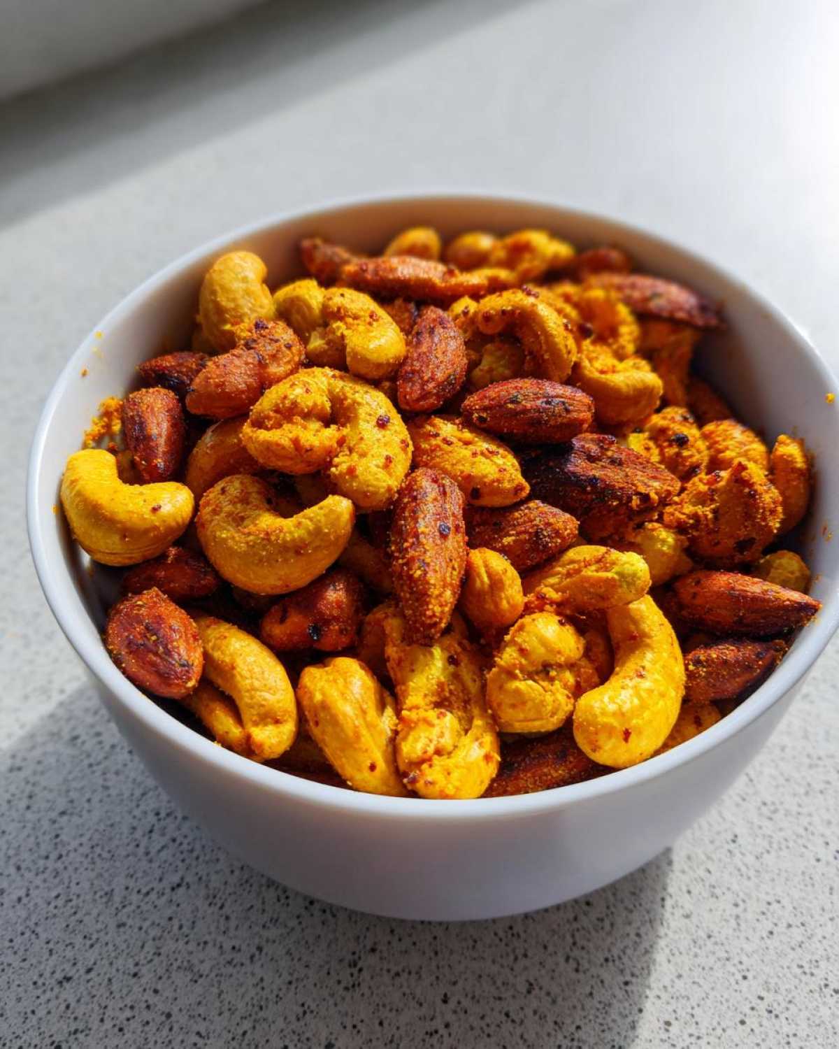 Ginger Turmeric Spiced Nuts - detail 1