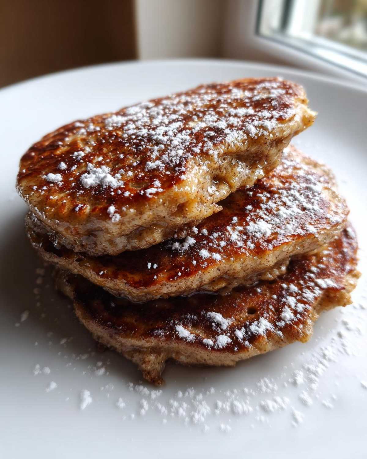 Gingerbread Banana Protein Pancakes - detail 1