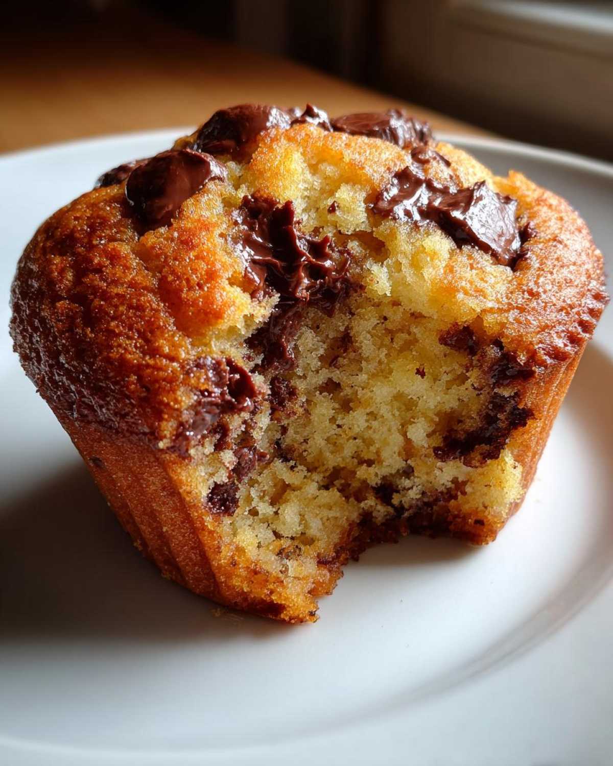Gluten-free chocolate chip muffins - detail 4