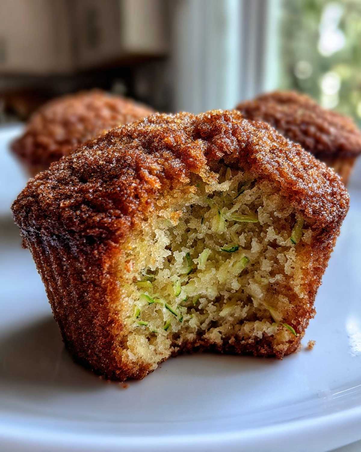 Gluten-free zucchini muffins - detail 2