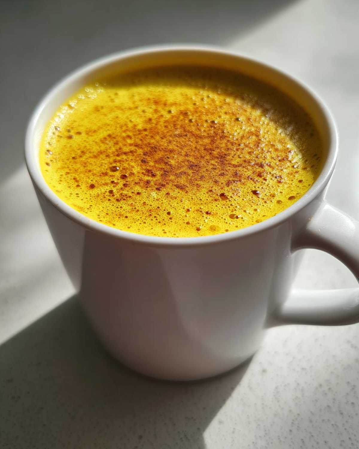 Golden Turmeric Latte - detail 1
