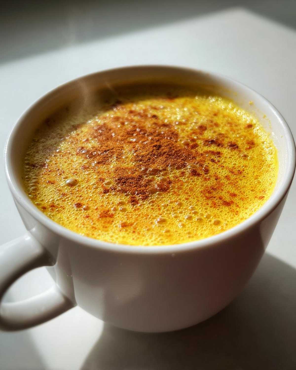 Golden Turmeric Latte - detail 4