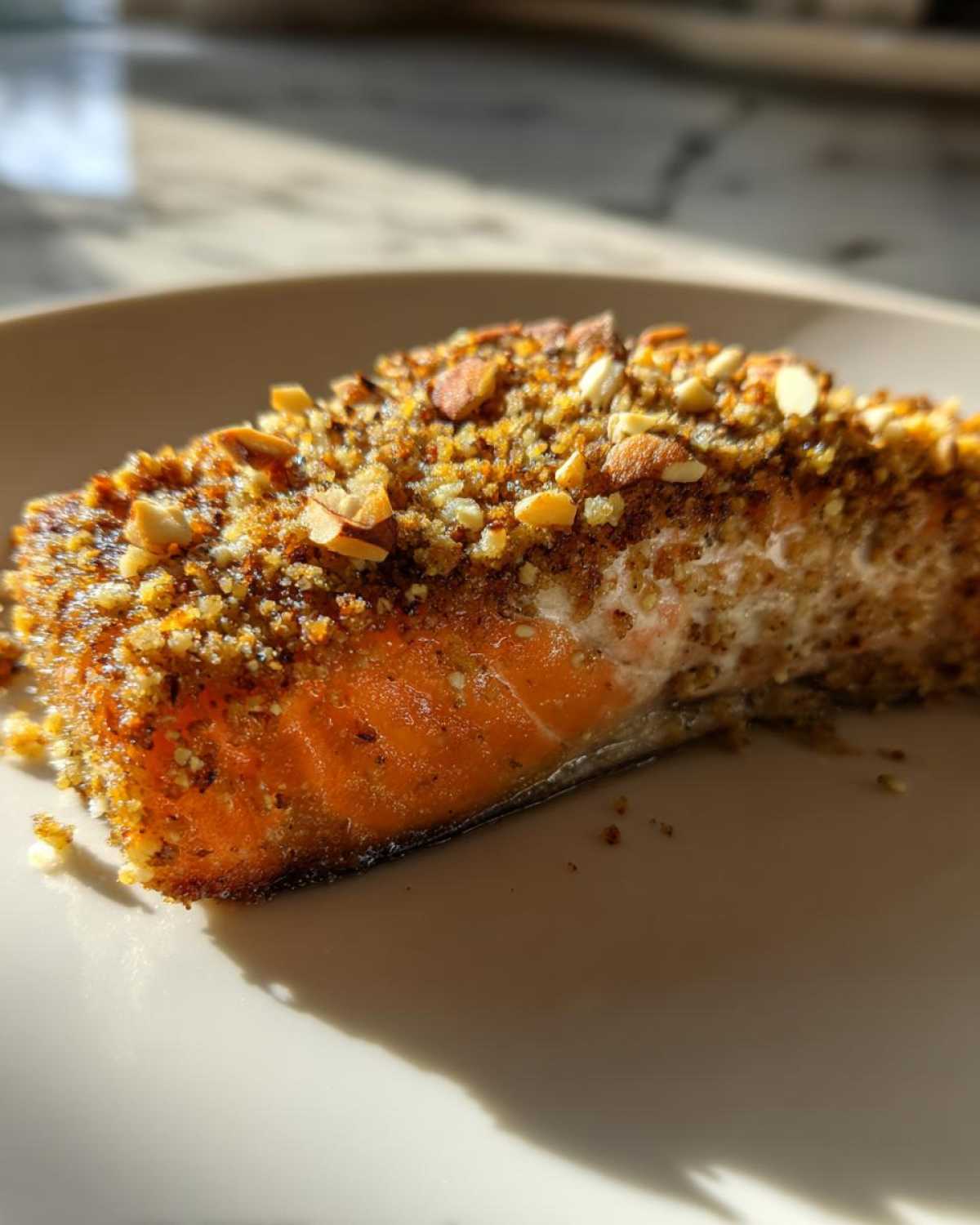 Hazelnut Crusted Salmon - detail 1