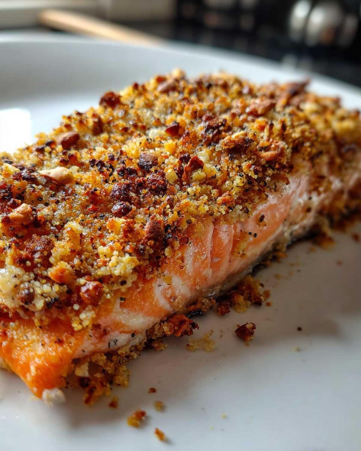 Hazelnut Crusted Salmon - detail 4