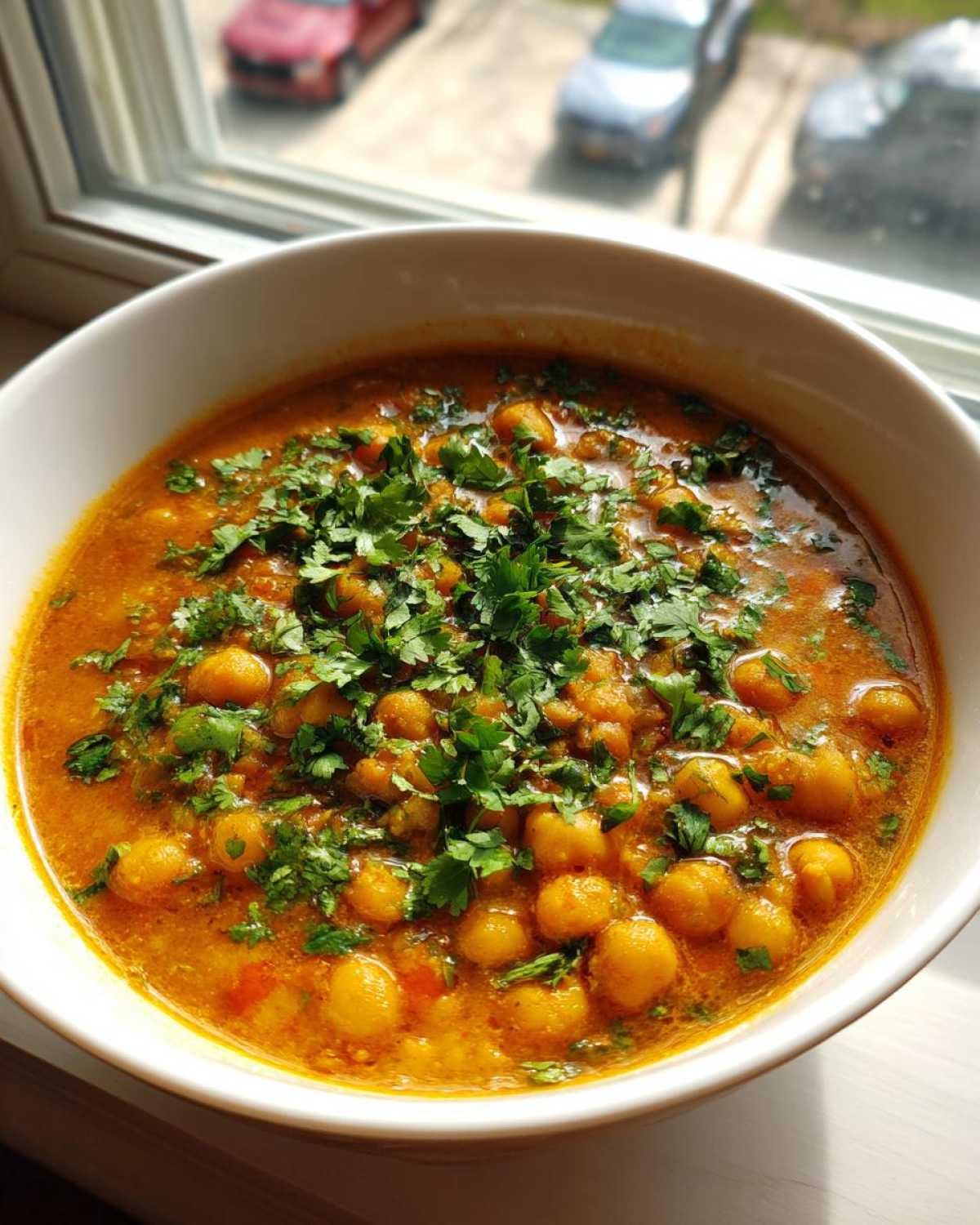 Hearty Moroccan Chickpea Stew - detail 2