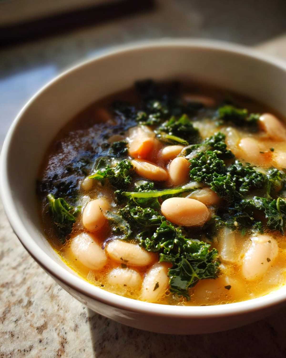 Hearty Tuscan Bean Soup - detail 4