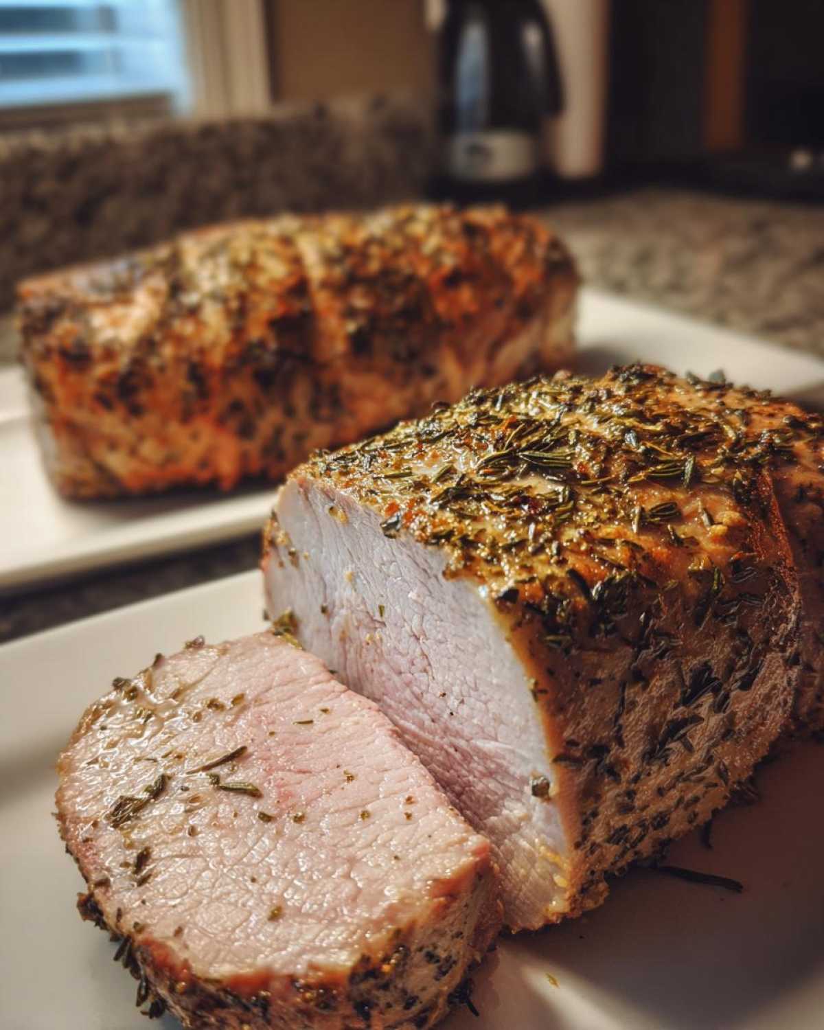 Herb Crusted Pork Loin Roast - detail 1