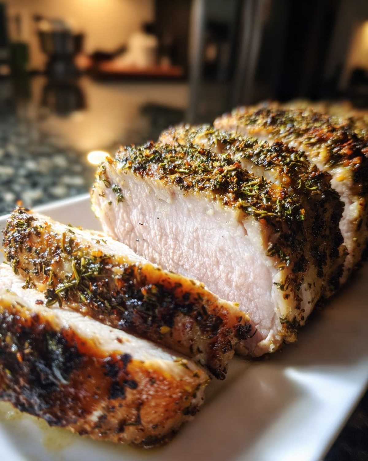 Herb Crusted Pork Loin Roast - detail 3