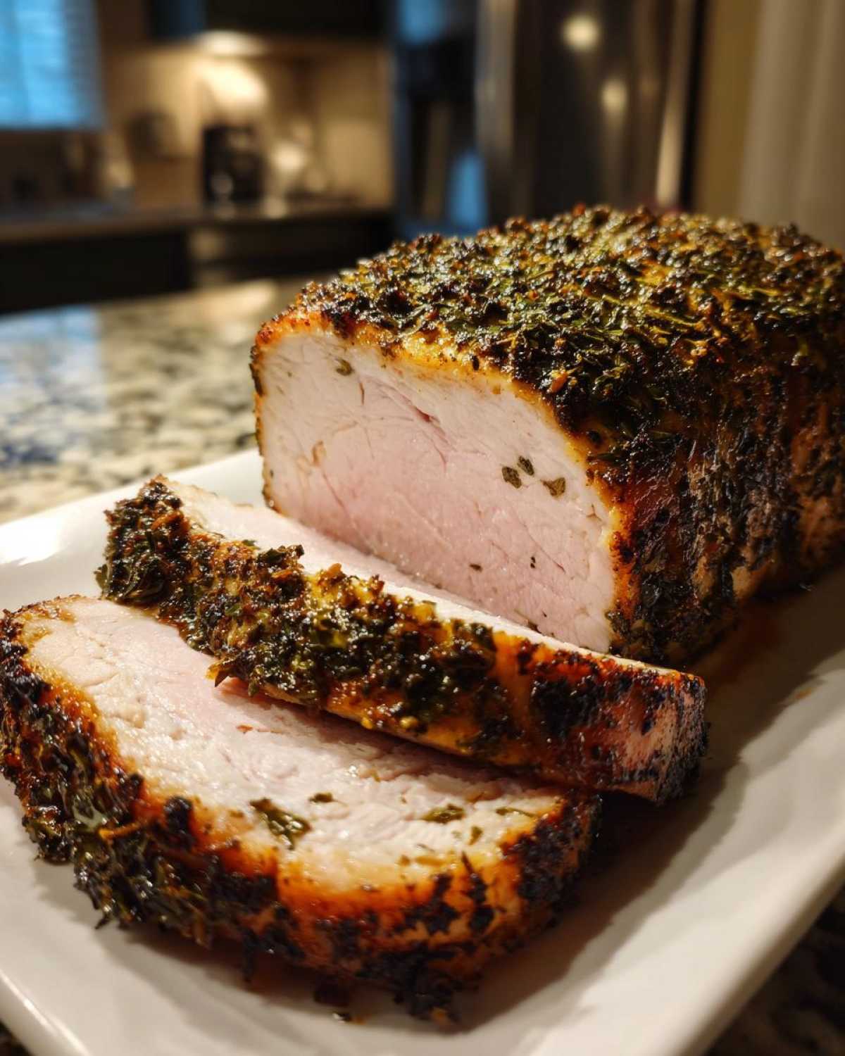 Herb Crusted Pork Loin Roast - detail 4