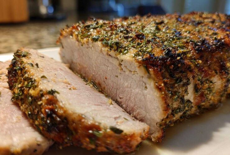 Herb Crusted Pork Loin Roast
