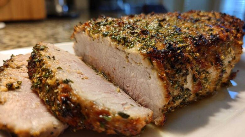 Herb Crusted Pork Loin Roast