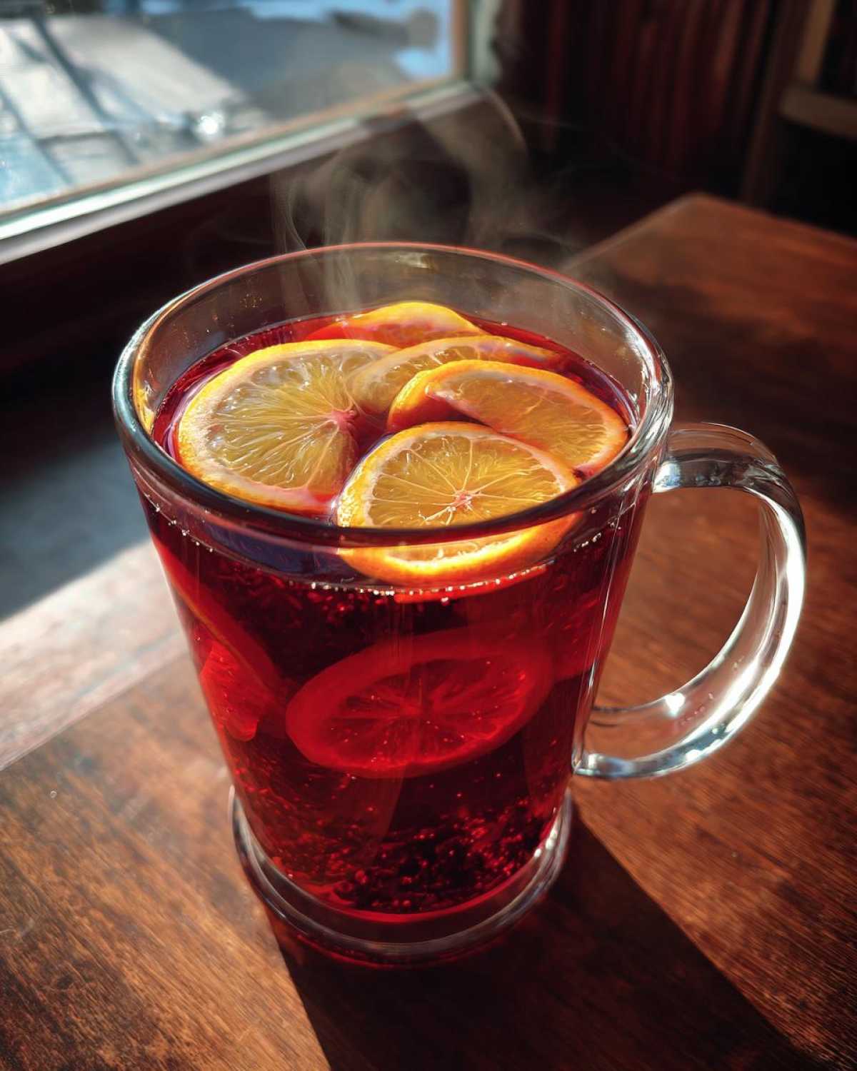 Hibiscus Citrus Winter Tea - detail 1