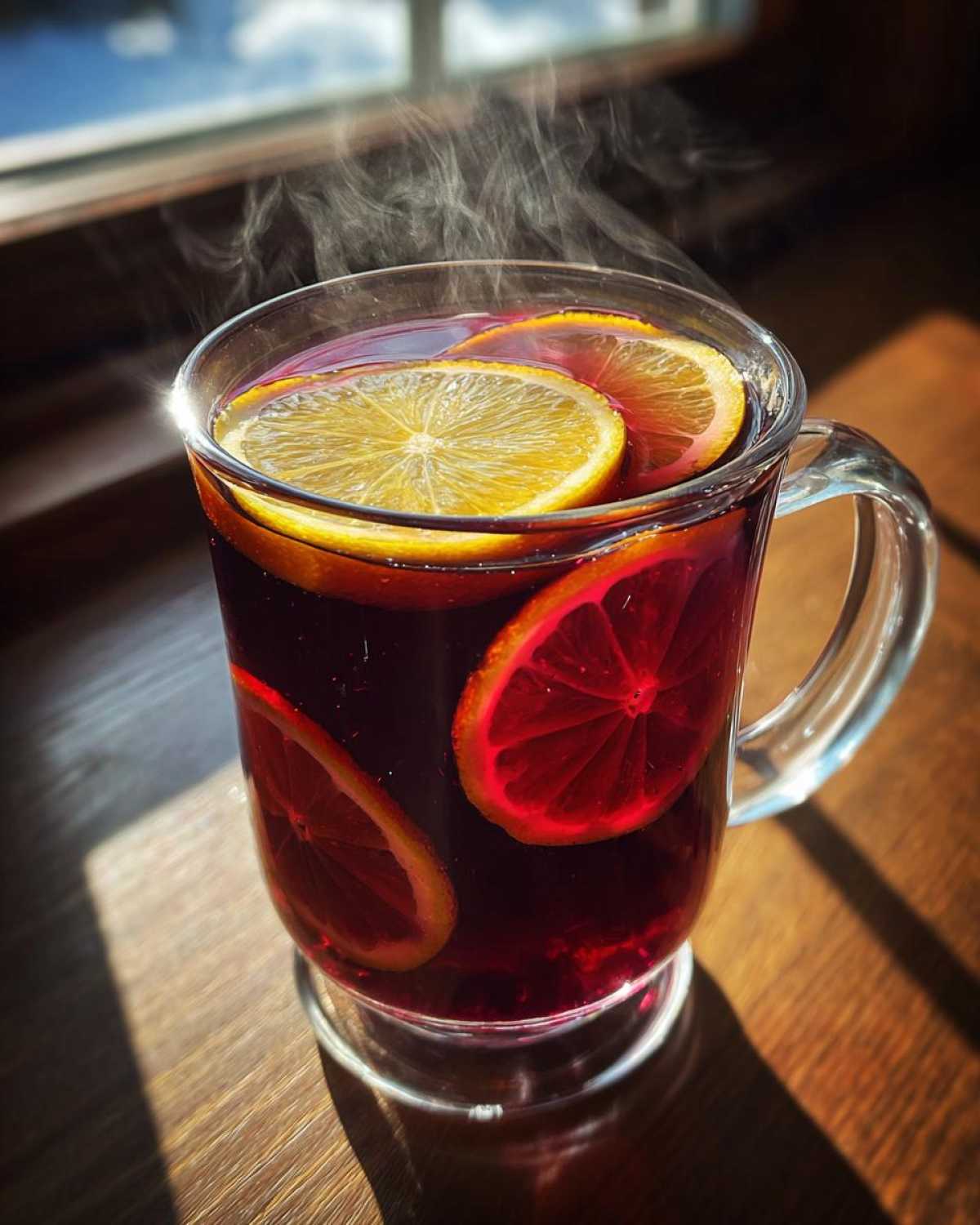 Hibiscus Citrus Winter Tea - detail 2