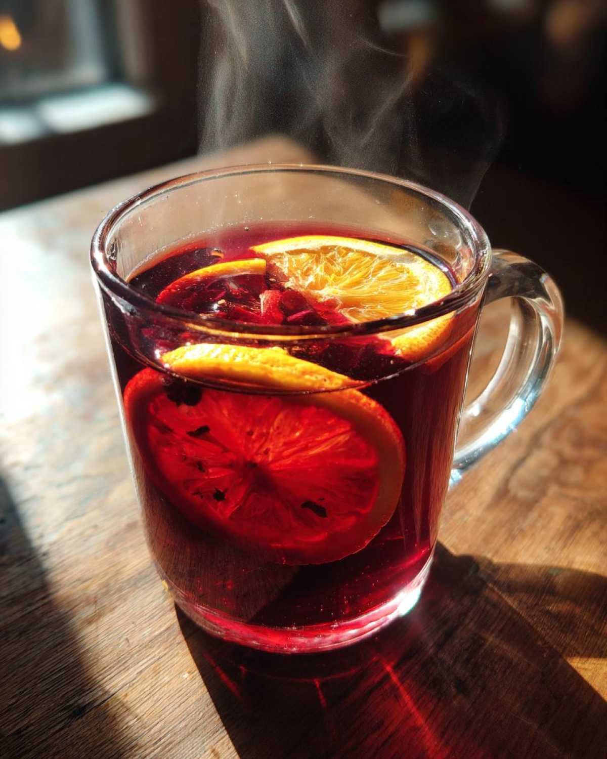 Hibiscus Citrus Winter Tea - detail 4